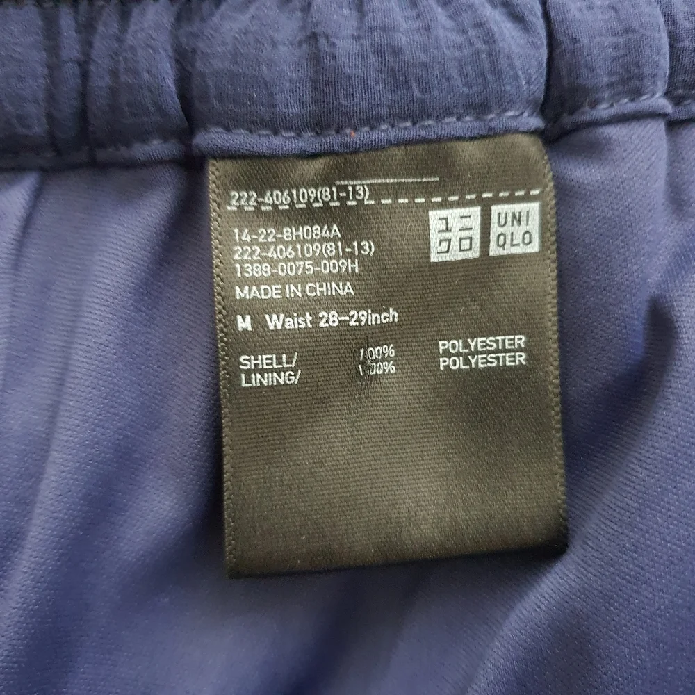 Uniqlo Blue Pleated Midi Skirt Size 10 - Picture 3 of 7